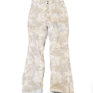 Gerry Weber Abstract Cream and Gray Wide Leg Pants